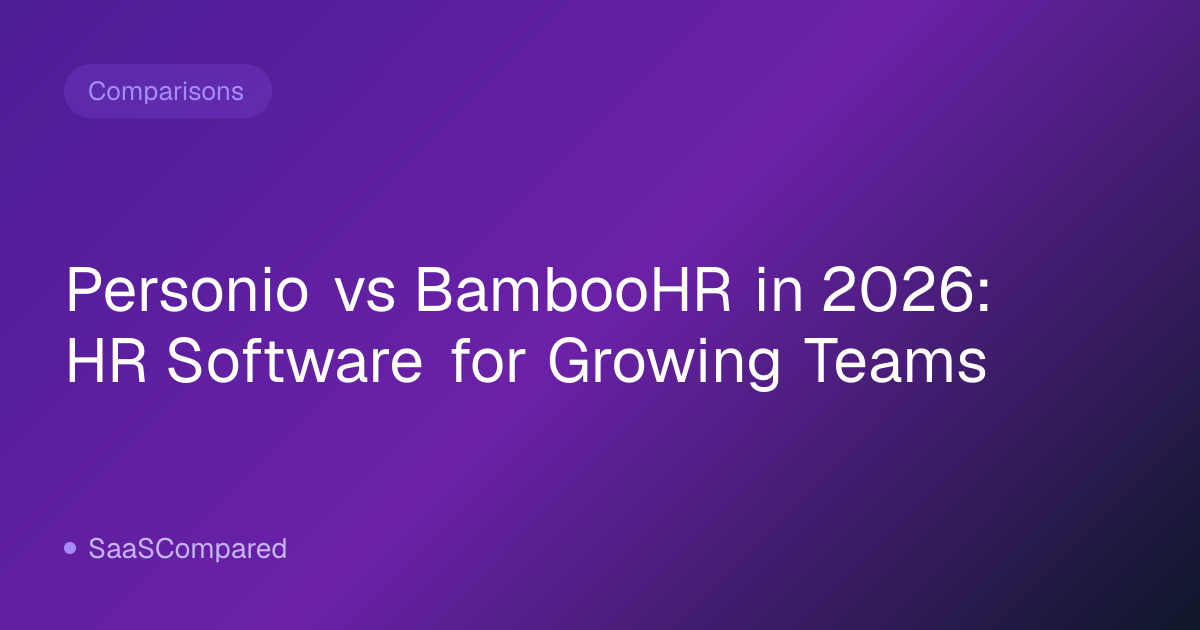Personio vs BambooHR in 2026: HR Software for Growing Teams