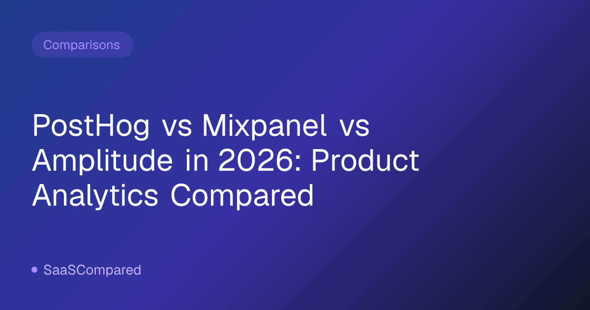 PostHog vs Mixpanel vs Amplitude in 2026: Product Analytics Compared